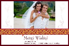 Family photo templates Greeting Cards to Couple